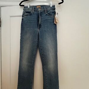 NWT - Mother Denim Swooner Rascal ankle 28